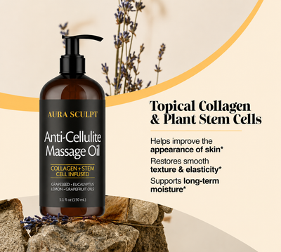 Stem Cell Collagen Infused Massage Oil